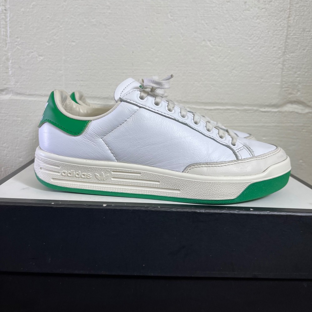Adidas Rod Laver FX5605 White Green Casual Sneaker Shoes Men's 7 US/6.5 US